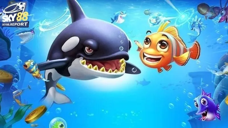 Bắn Cá Sky88: Trò Chơi Bắn Cá Đổi Thưởng & Đồ Họa Đẹp Mắt 2 bắn cá Sky88