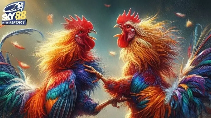 Đá Gà Cựa Dao Sky88: Trận Đấu Kịch Tính, Tỷ Lệ Cược Cao 2 Đá gà cựa dao