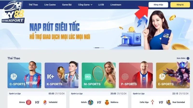 SKY88 Đăng Nhập – Nhanh Gọn – Truy Cập Mượt, Bảo Mật Cao 2 Sky88 đăng nhập